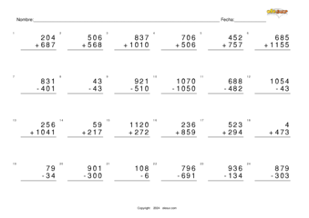 calculo-sumas-llevandose-restas-sin-llevar-1299.pdf PDF